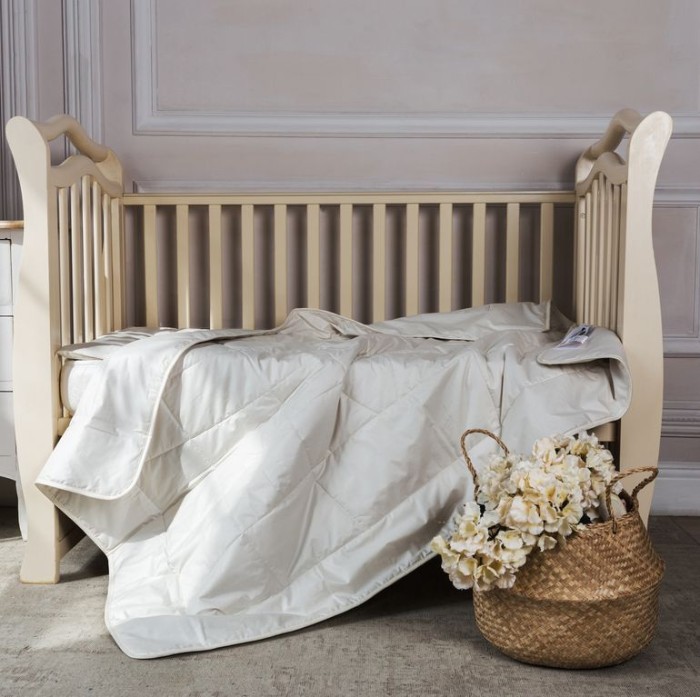 Одеяло Prinz and Prinzessin хлопок "Baby Organic Linen", 100x135 см, всесезонное