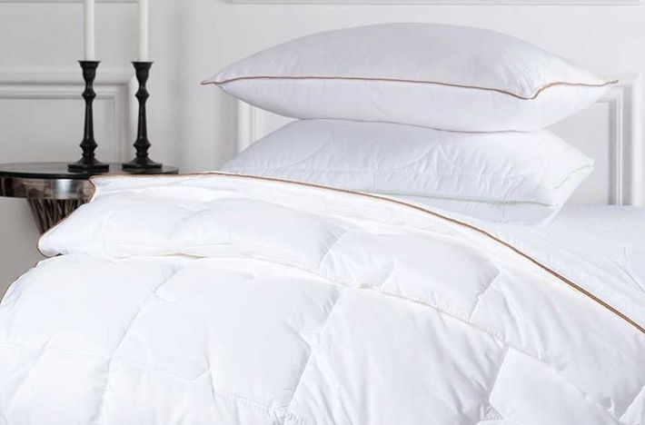 Как происходит стёжка одеяла при фабричном производстве