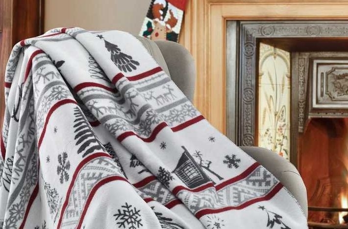 Узоры на пледе, что создают индивидуальность нашего дома