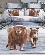 Постельное белье со львами