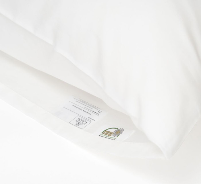 Наволочка German Grass "White Traditions", 50x70 см, 2 шт, белый