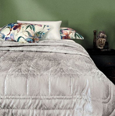 Покрывало Svad Dondi "Claridge", 270x270 см, серо-голубой