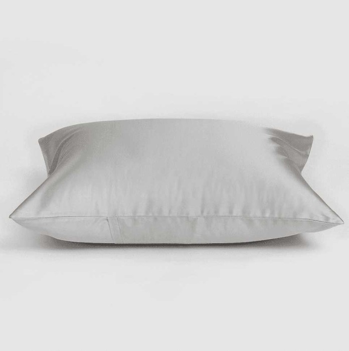 Наволочка German Grass Silk Bliss "Silvery Grey", 50x70 см