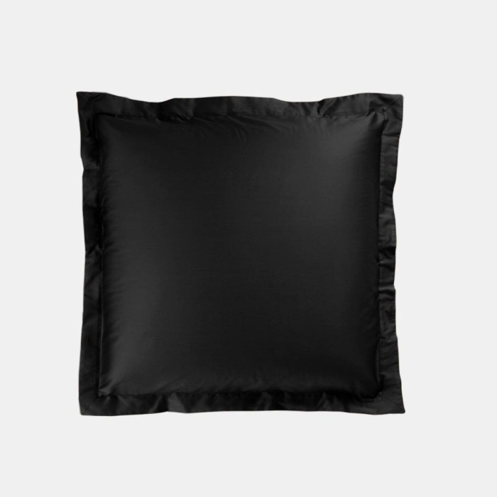Наволочка German Grass "Dark Onyx Allure", 70x70 см, 2 шт, черный
