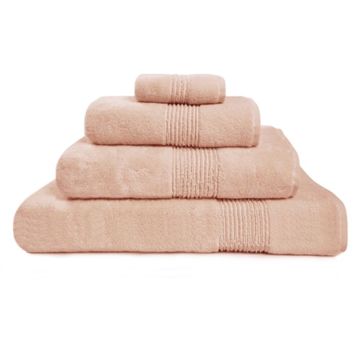 Полотенце Hamam "Galata Organic", 30x40 см, бледно-розовый