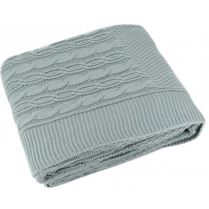 Плед Tivolyo вязаный "Luna", 180x240 см, темно-зеленый