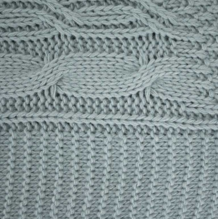 Плед Tivolyo вязаный "Luna", 180x240 см, темно-зеленый