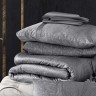 Постельное белье Do&Co Premium "Nesy", 2-х спальное (евро), серый