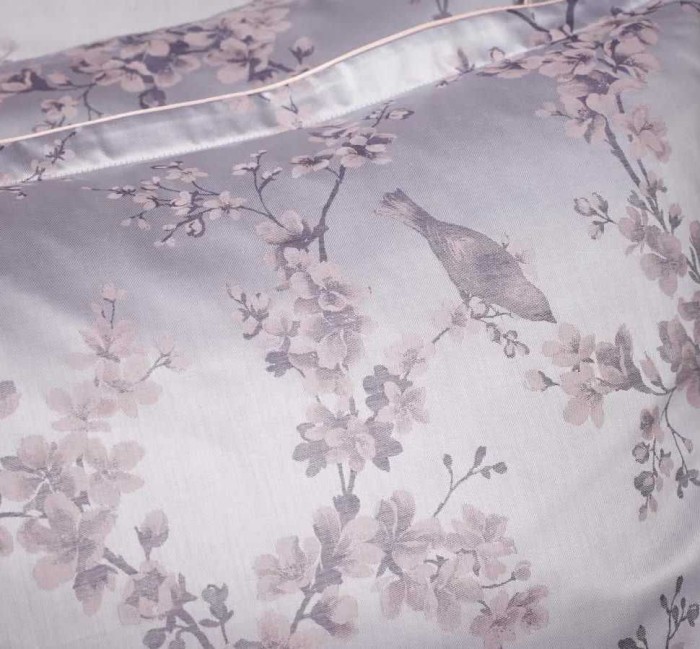Наволочка Curt Bauer дамаст "Cherry", 50x70 см, сиреневый