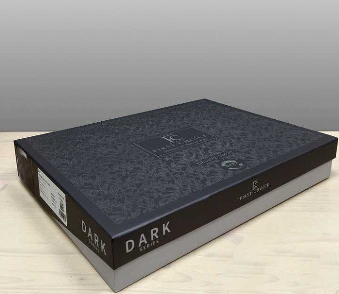 Постельное белье First Choice жаккард  "Midas", 2-х спальное (евро), зеленый