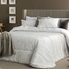 Покрывало с наволочками ANTILO "ANA", 250x270 см, бежевый