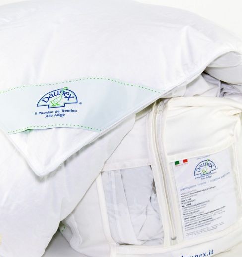 Одеяло Daunex пуховое "Tirolo", 220x240 см, всесезонное