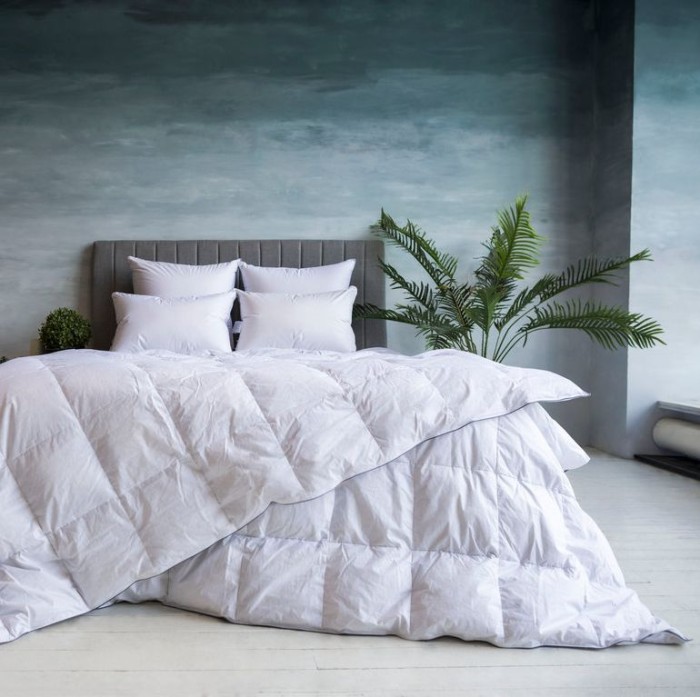 Подушка German Grass "Gray Familie Down", 50x70 см, упругая