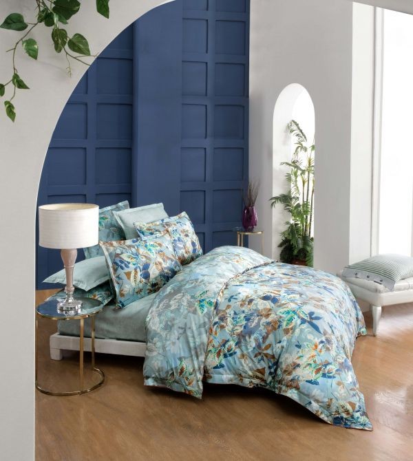 Постельное белье Sarev "Emily", 2-х спальное (евро), зеленый