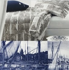 Постельное белье MIRABELLO "VINTAGE CARDS", семейное, бежевый, v56