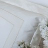 Постельное белье Lappartement "Siena", 2-х спальное (евро), белый