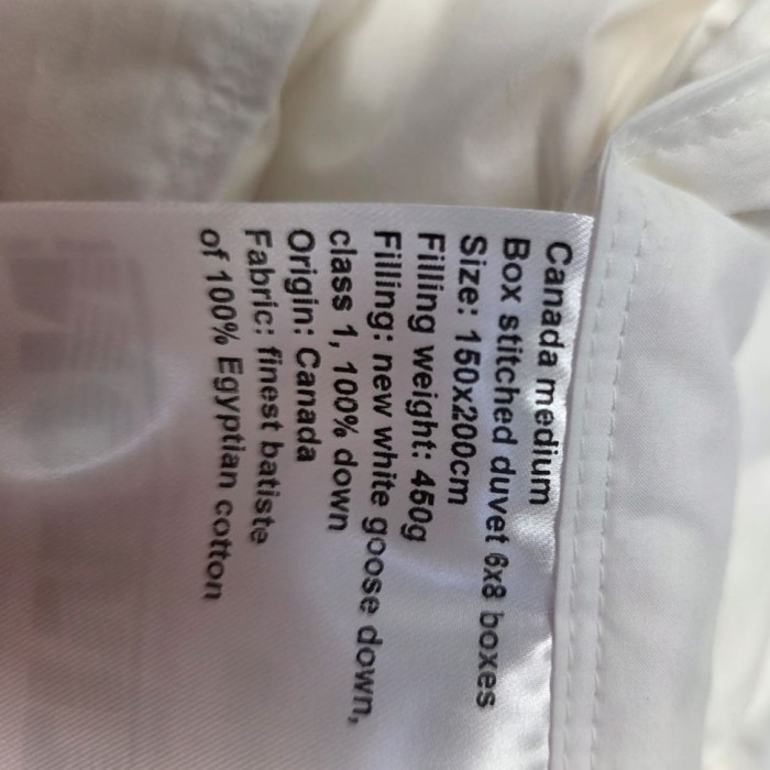 Одеяло Kunsemuller пуховое "Canada Decke", 150x200 см, всесезонное