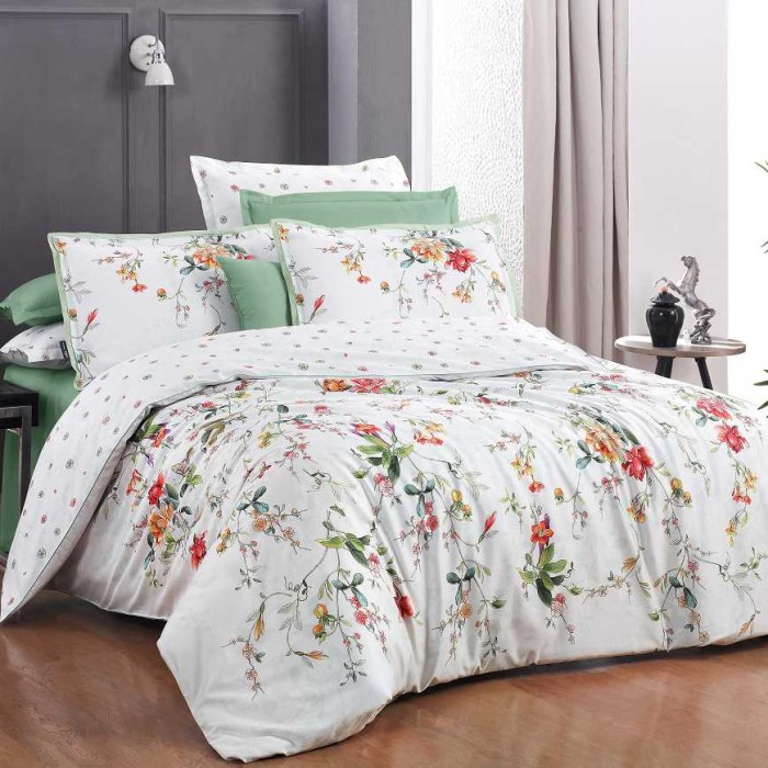 Постельное белье Sarev "Alyona", 1,5 спальное, зеленый