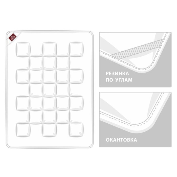 Наматрасник German Grass "Wool Grass", 90x200 см, легкий