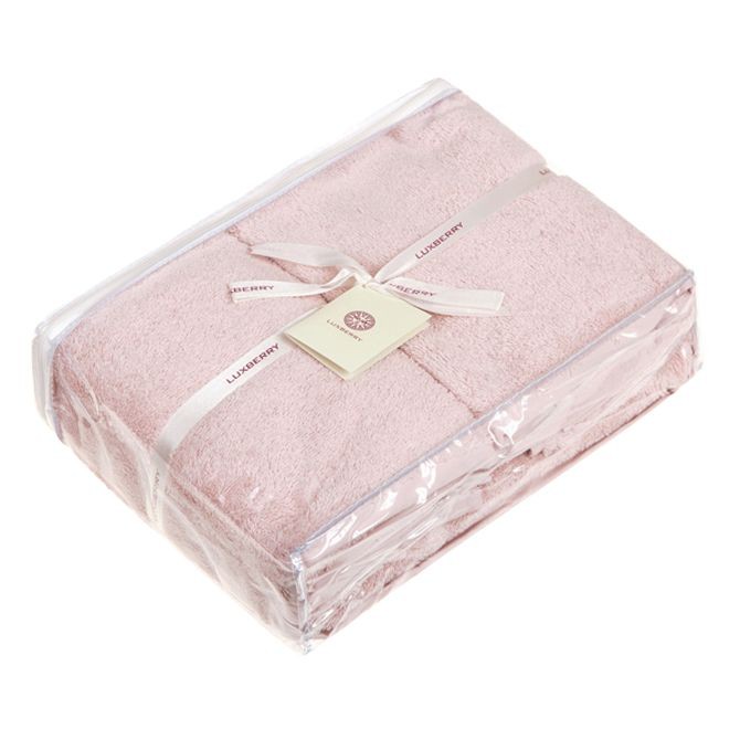 Полотенце Luxberry микрокоттон "Teddy", 50x100 см, дымчатая роза