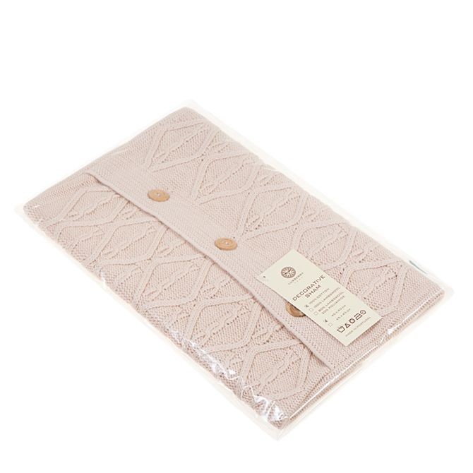 Наволочка Luxberry декоративная "Lux 46", 40x40 см, белая глина