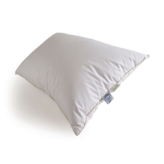 Подушка Daunex пуховая "Aria", 50x70 см, упругая, белый