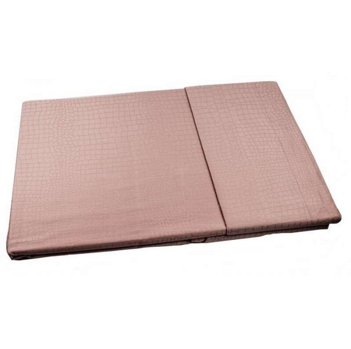 Постельное белье Valeron Jakar "Crocodile", king-size, пудра