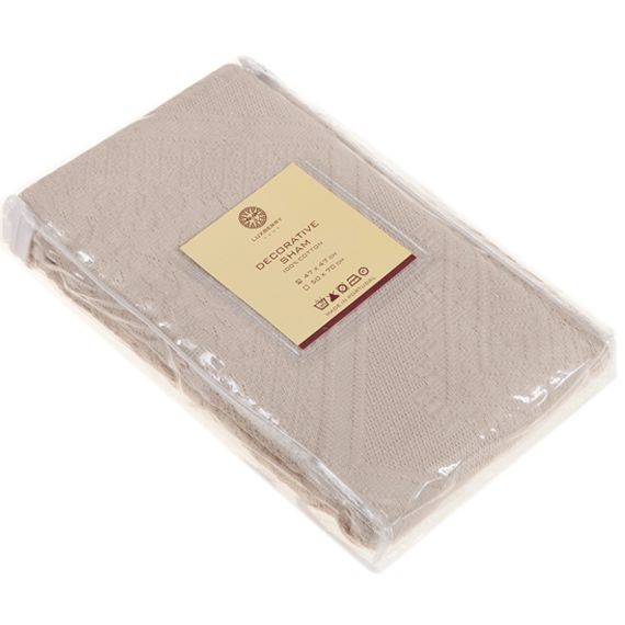 Наволочка Luxberry "Alice", 40x40 см, бежевый