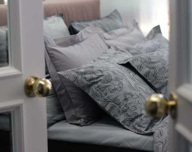 Постельное белье DecoFlux "Solid Silver Chalk", 2-х спальное, серый