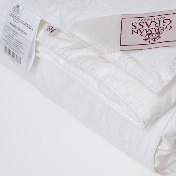 Одеяло German Grass шелк "Paisley Silk", 220x240 см, всесезонное