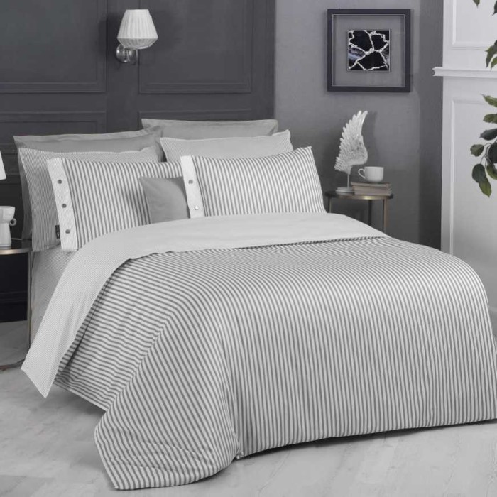 Постельное белье Sarev "Tommy", 1,5 спальное, серый