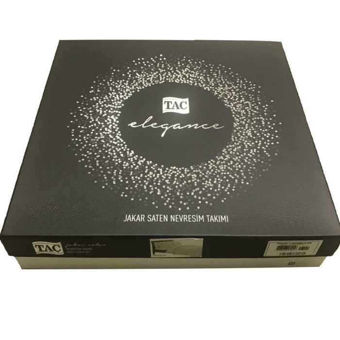 Постельное белье Tac Delux "Prestige", 2-х спальное (евро), кремовый