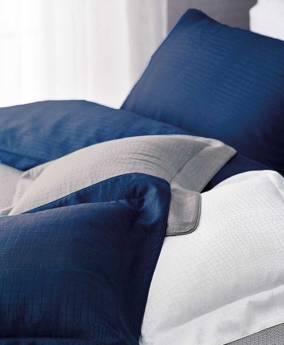 Постельное белье Valeron Jakar "Crocodile", king-size, синий