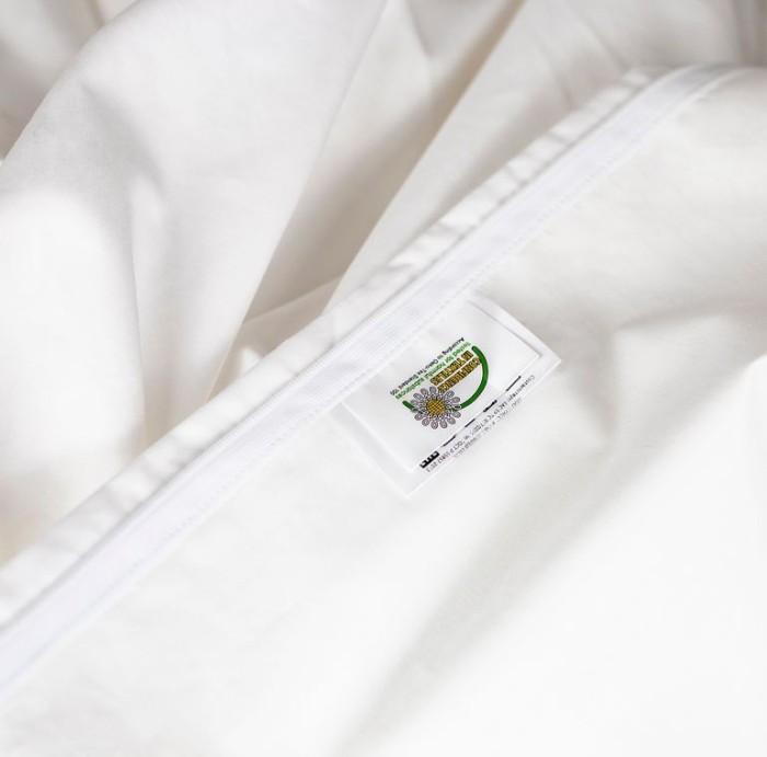 Постельное белье German Grass "Tyrol Lace", семейное, белый