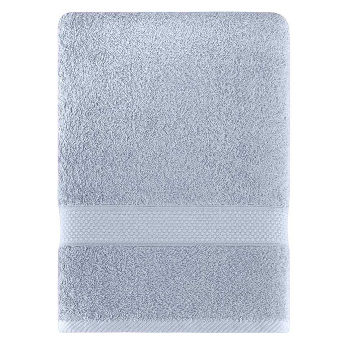Полотенце Arya однотонное "Miranda Soft", 70x140 см, серый
