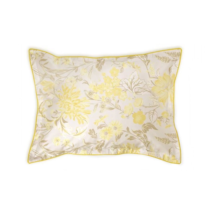 Постельное белье Curt Bauer дамаст "Johanne", 1,5 спальное, желтый