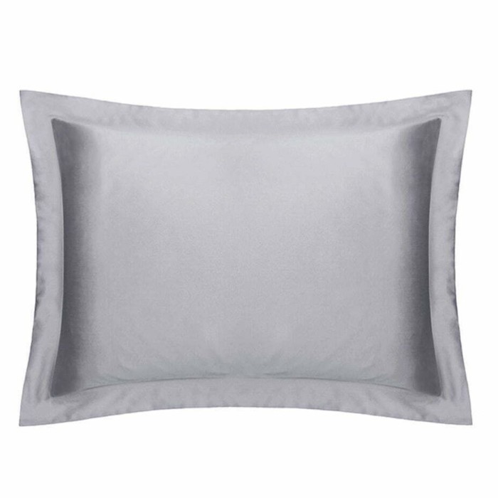 Постельное белье DecoFlux "Solid Silver Chalk", 2-х спальное (евро), серый