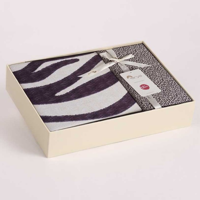 Постельное белье ARYA Simple Living "Derin", 1,5 спальное, коричневый