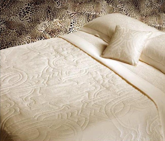 Постельное белье Roberto Cavalli "Damasco", 2-х спальное, экрю, v810