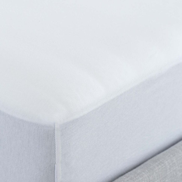 Наматрасник Kamasana с юбкой "Velvet", 160x200x30 см, белый