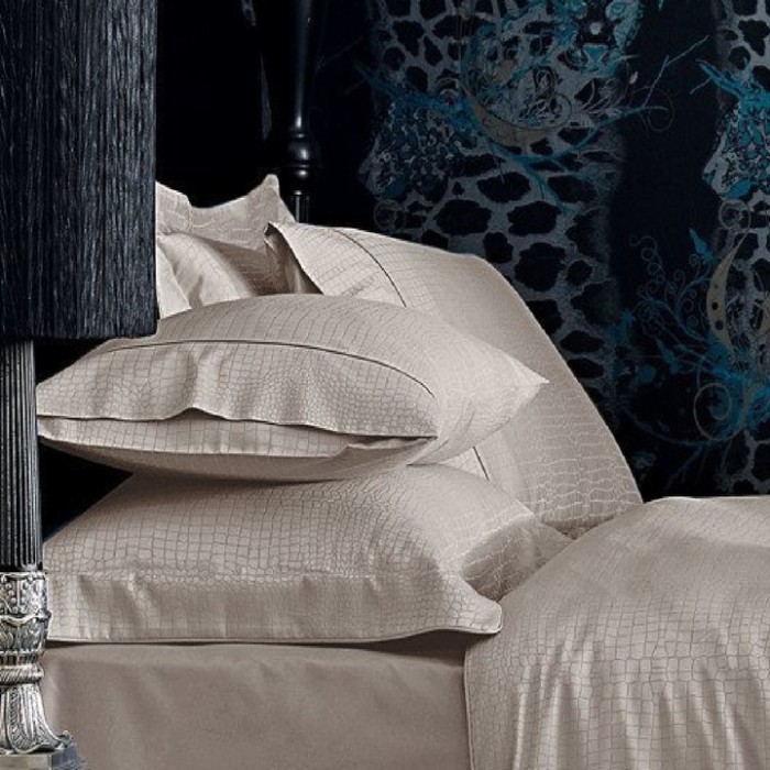 Постельное белье Valeron Jakar "Crocodile", king-size, визон