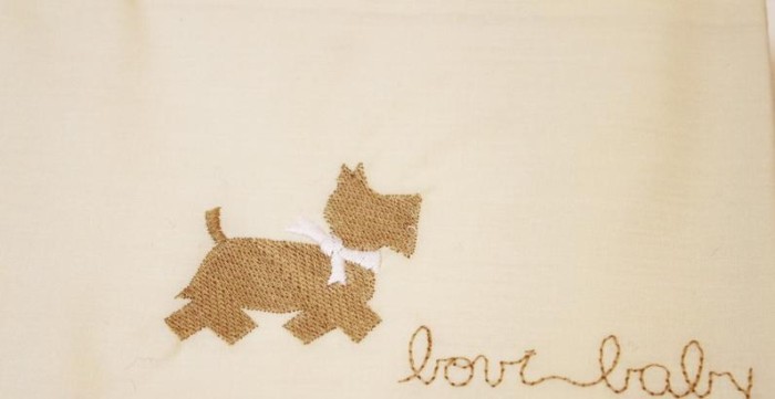 Постельное белье Bovi "Собачки New", детский, бежевый