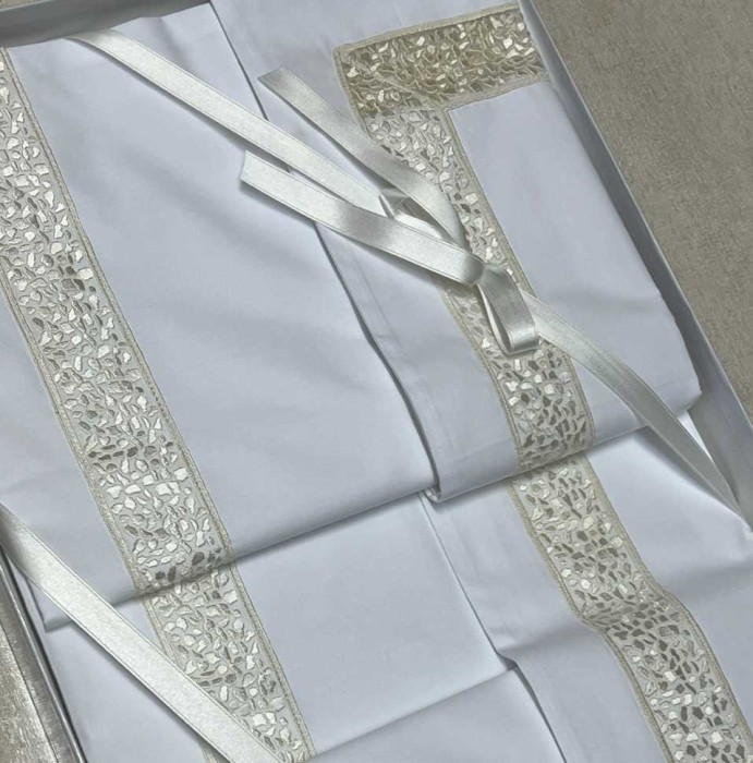 Постельное белье Emozioni Italiane "TWINS-WW", семейное, белый