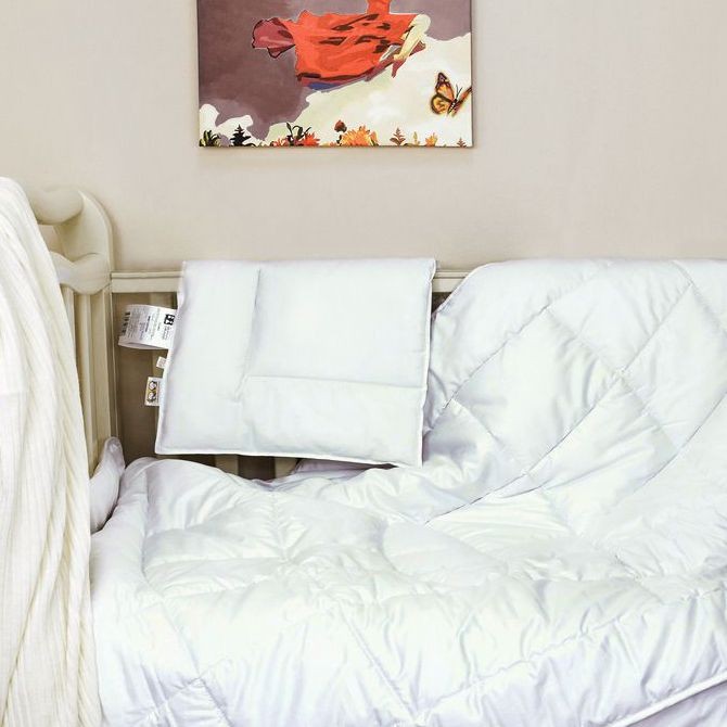 Подушка Prinz and Prinzessin "Baby Cotton", 40x60 см, низкая