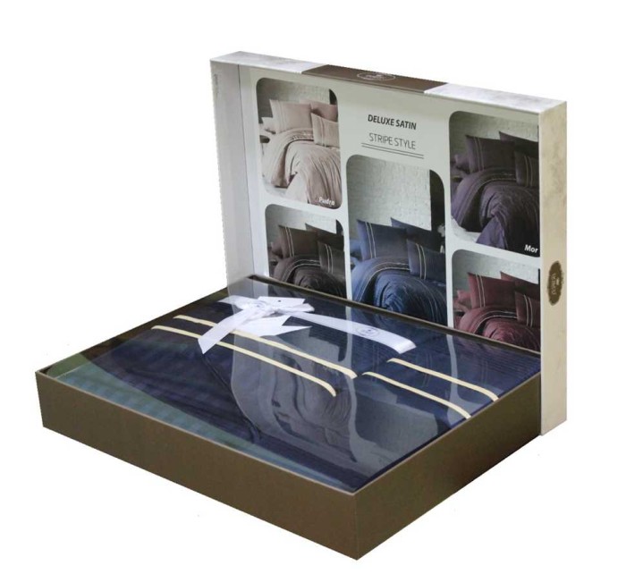 Постельное белье Do&Co жаккард Delux "Catra Fantas", 2-х спальное (евро), карамельный