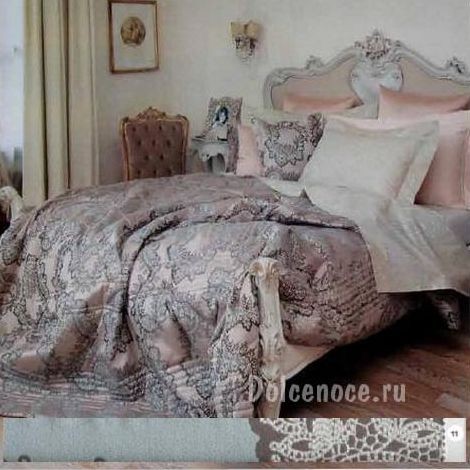 Покрывало Blumarine "Anais 11", 270x270 см, голубой