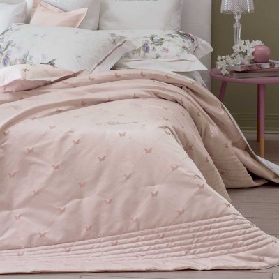 Покрывало Blumarine стеганое &quot;LIVIA&quot;, 270x270 см, розовый