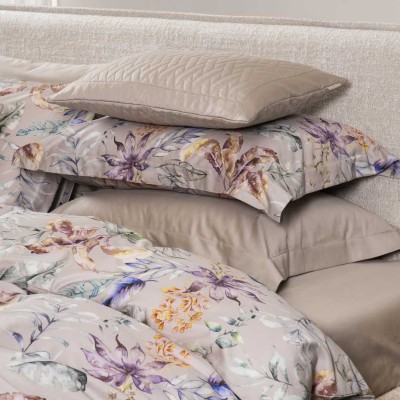 Постельное белье DecoFlux &quot;Flora Costera Almond&quot;, 1,5 спальное, бежевый