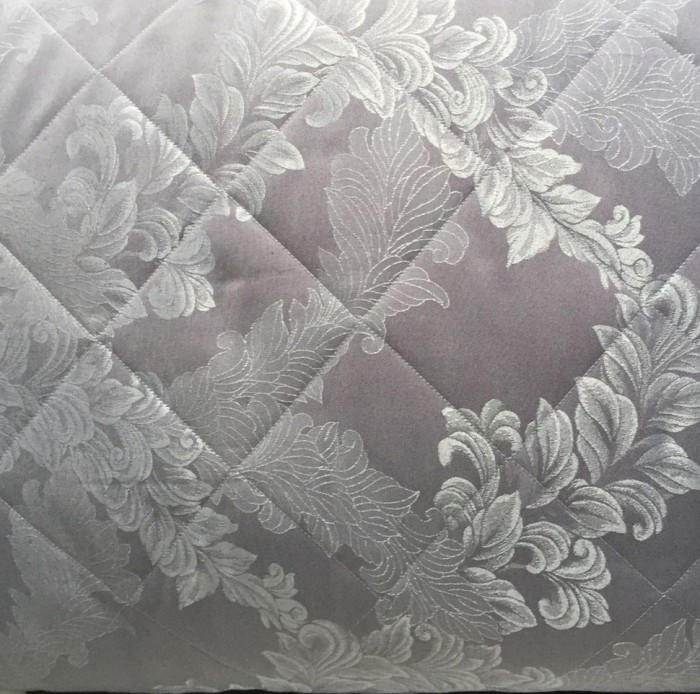 Покрывало Caleffi "Impero", 270x270 см, серый