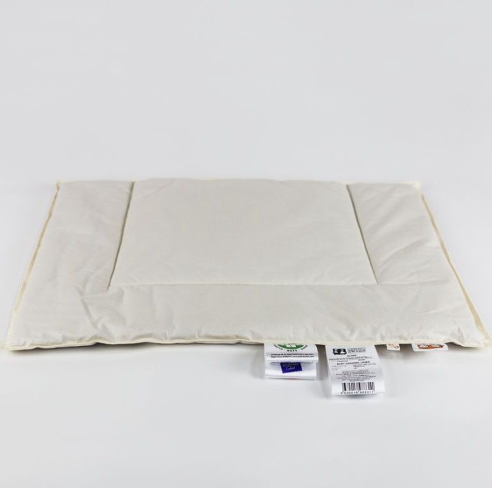 Подушка Prinz and Prinzessin "Baby Organic Linen", 40x60 см, низкая